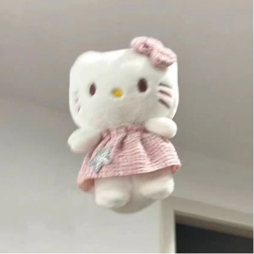 天使hellokitty挂件毛绒玩具爆款网红猫咪玩偶少女包包公仔钥匙扣|undefined