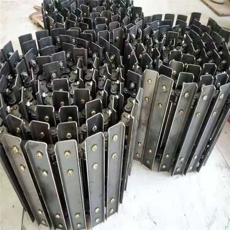 铡草机输送链条输送链条铡草机揉丝机输送带碳钢加厚镀锌材质链条