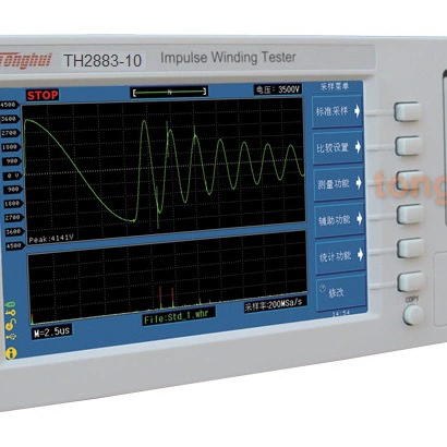 Тестер импульсной катушки Tonghui TH2883-10 Анализатор тестера Tonghui TH2883-10
