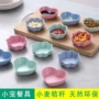 心形家用厨房小麦酱料碟