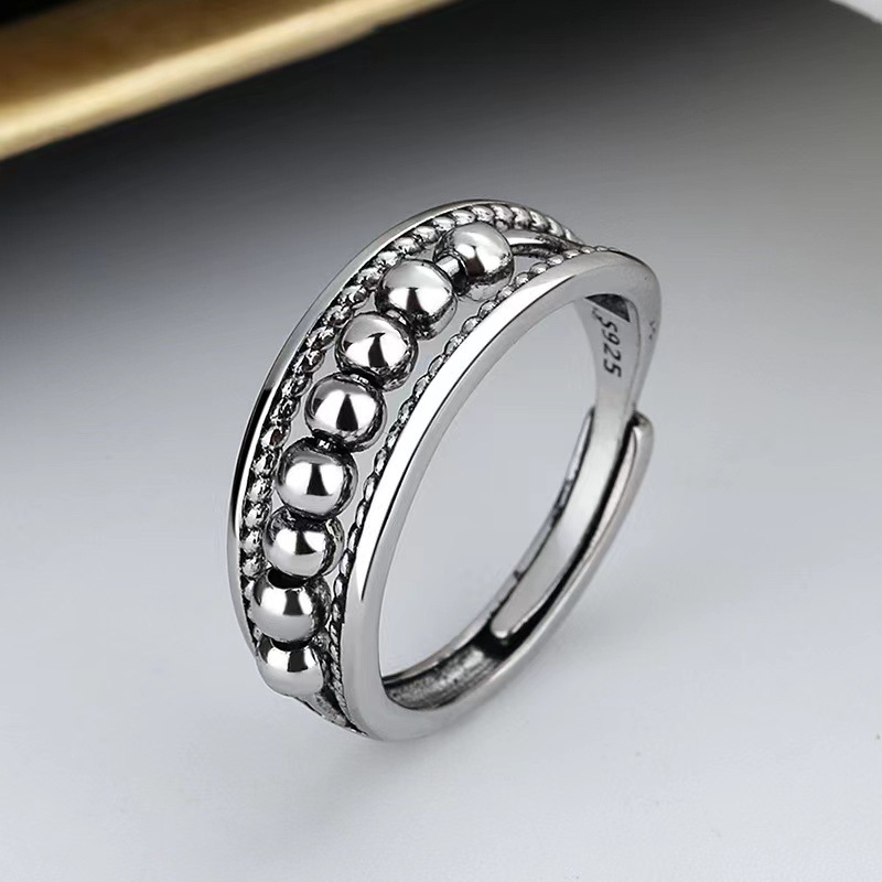 Fashion Star Moon Flower Copper Plating Inlay Zircon Open Ring 1 Piece