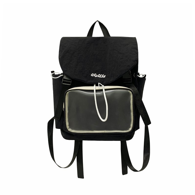 Nueva moda mochila femenina simple casual pequeña fresca y linda mochila escolar para estudiantes mochila de viaje de gran capacidad