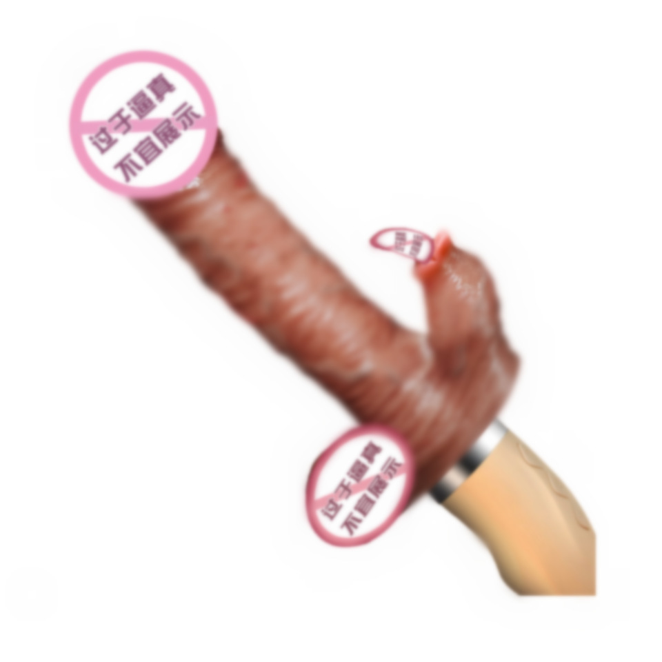 Jiuai Realistic Dildo Soft Liquid Silicone Flesh-Tone Female Masturbator — detail image 4