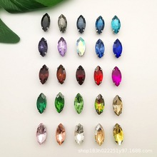 爆款马眼水晶爪钻玻璃手缝钻diy服装辅料鞋饰服饰发夹装饰配件