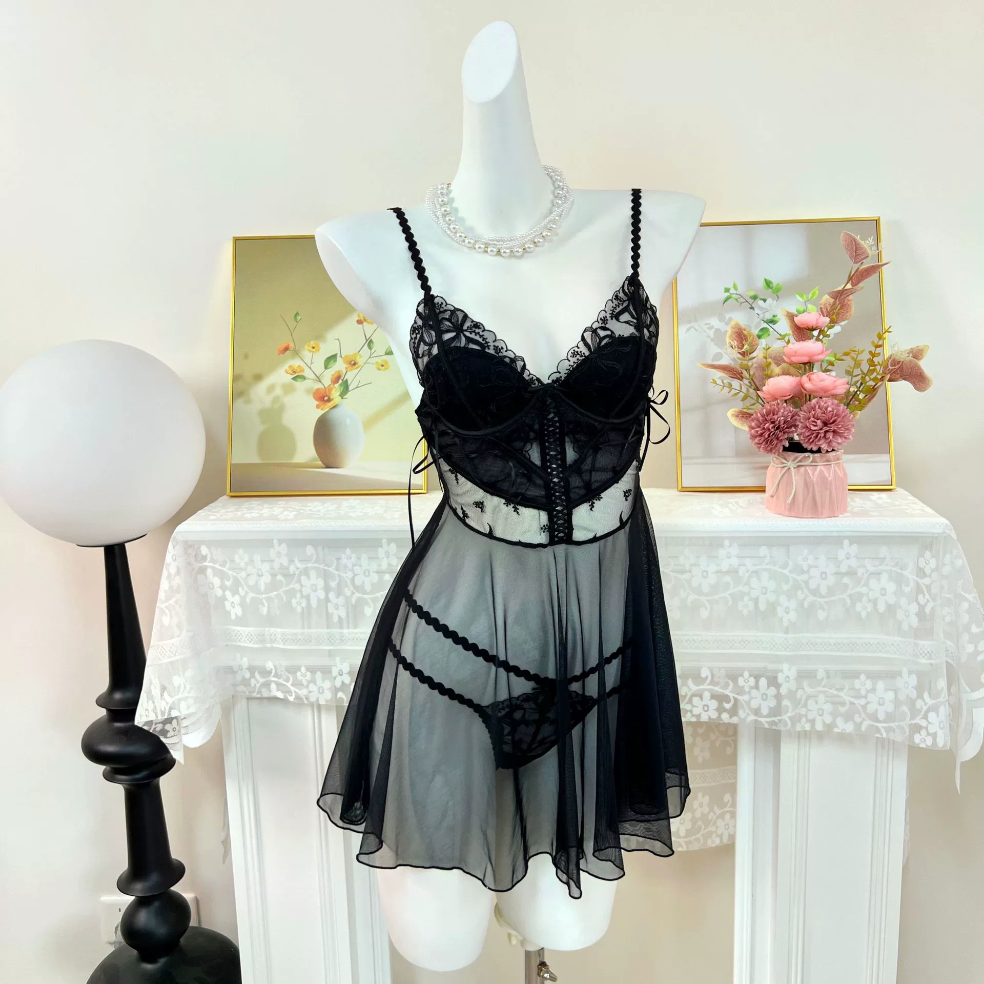 (Торговля через границу), sexy пижама, вкладыши для груди, премиум