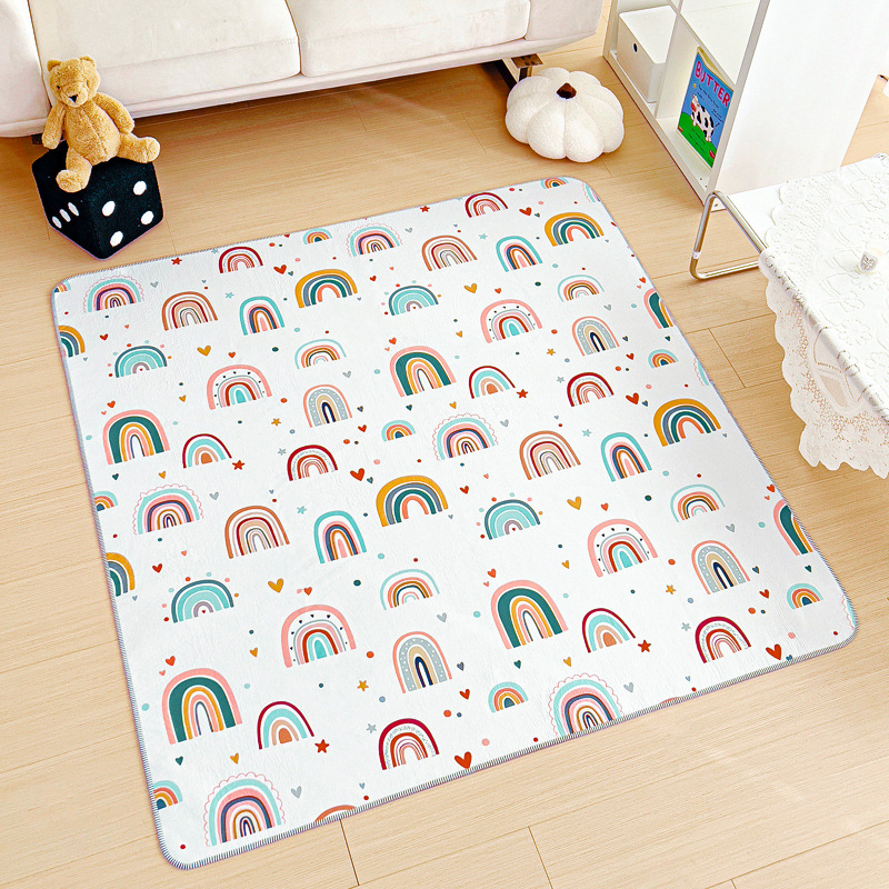 0,5 cm de espesor personalizable Silla de comedor cojín Arco Iris 1_2