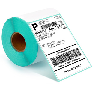 4*6 inch Express printing paper self-adhesive barcode paper three-proof thermal paper 102*152 thermal label paper