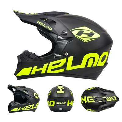 Motorcycle Safety Supplies — Go-Kart Downhill Bicycle Helmets - green-h-foreign-trade-special-contribution-s-55-56-head-circumference