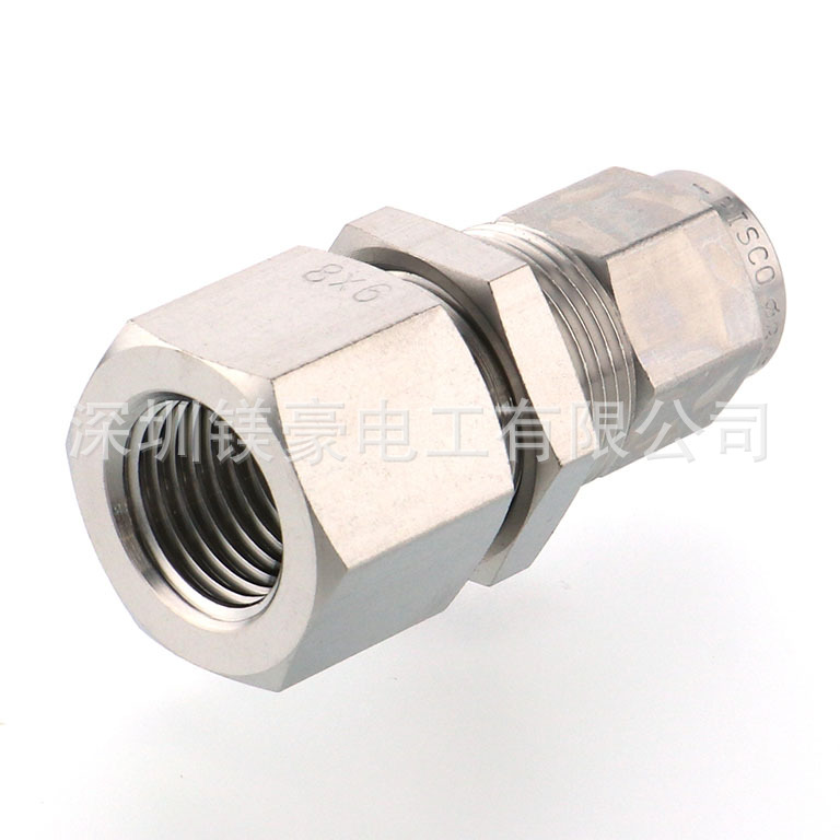 日本原装/PISCO碧士克/分隔内螺纹直通接头/NSMF系列/NSMF1075-01