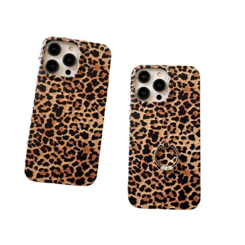 Grenzüberschreitender Außenhandel Retro Europäisches und Amerikanisches Leopardenmuster Kompatibel mit Fruit 17 Handyhülle iPhone 16 Pro_voghion.com