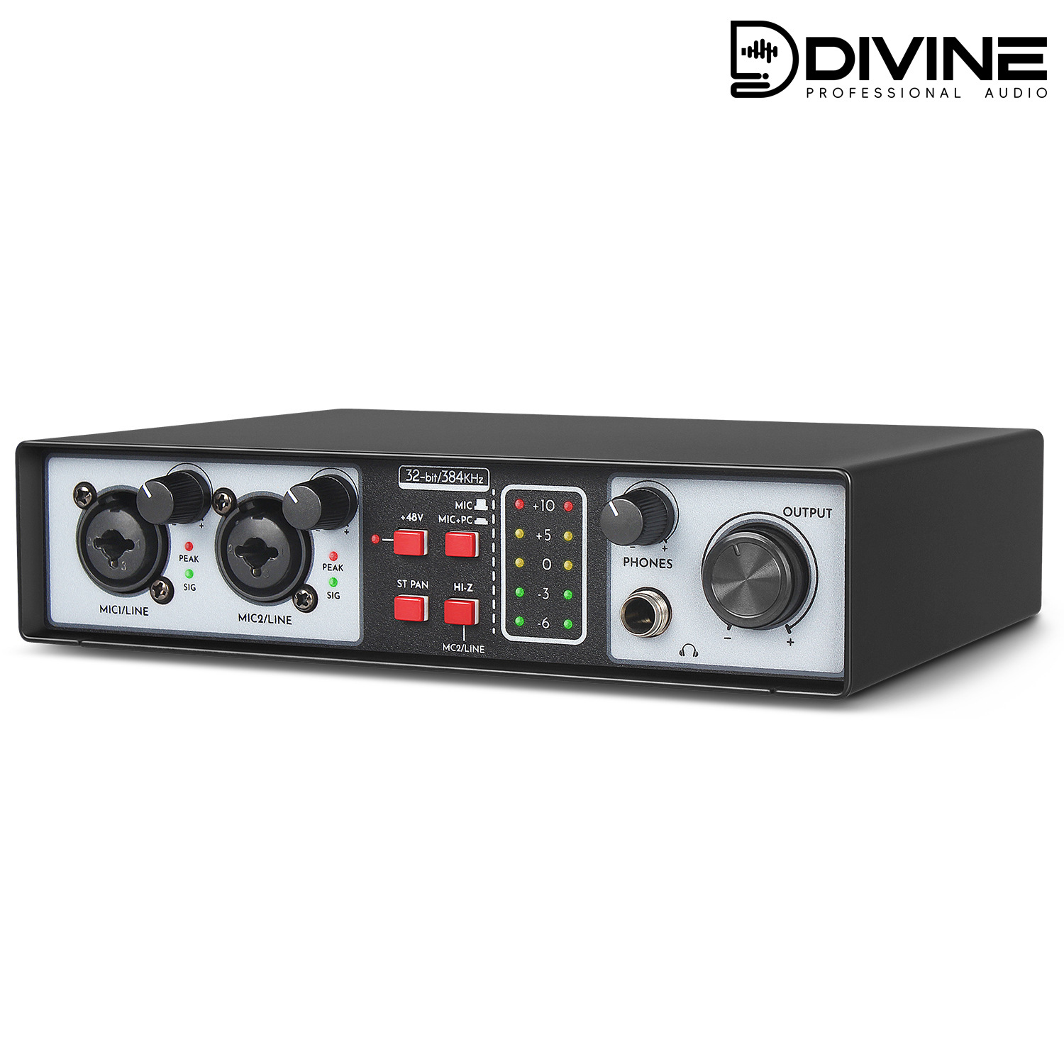 Mezclador de Audio Externo para Computadora USB Sin Controlador para Grabación en Vivo