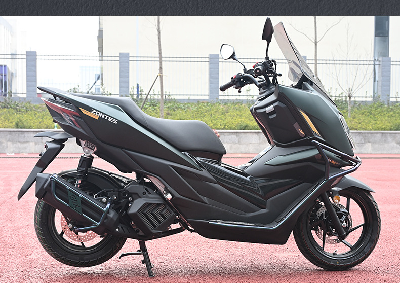 Suitable for Shengshi 150X Motorcycle Crash Bars, Anti-Fall Front and Rear Exhaust Pipe Bumpers, Rear Tail Rack, Windshield Modification