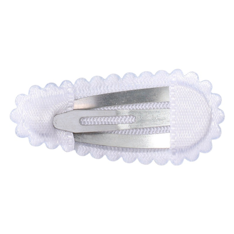Amazon Cross-border Children's small size BB Clip Fabric Drop Clip Embroidered Printed Hairpin Bangs Side Clip Hair Accessories 3629