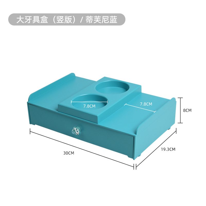 Hotel suministros al por mayor cepillo de dientes caja de almacenamiento artículos de tocador caja del cajón habitación de invitados hervidor bandeja caja de consumo fábrica en stock