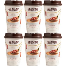 下午茶速溶椰果冲饮香飘飘奶茶代餐红豆味网红阿萨姆整箱中国大陆