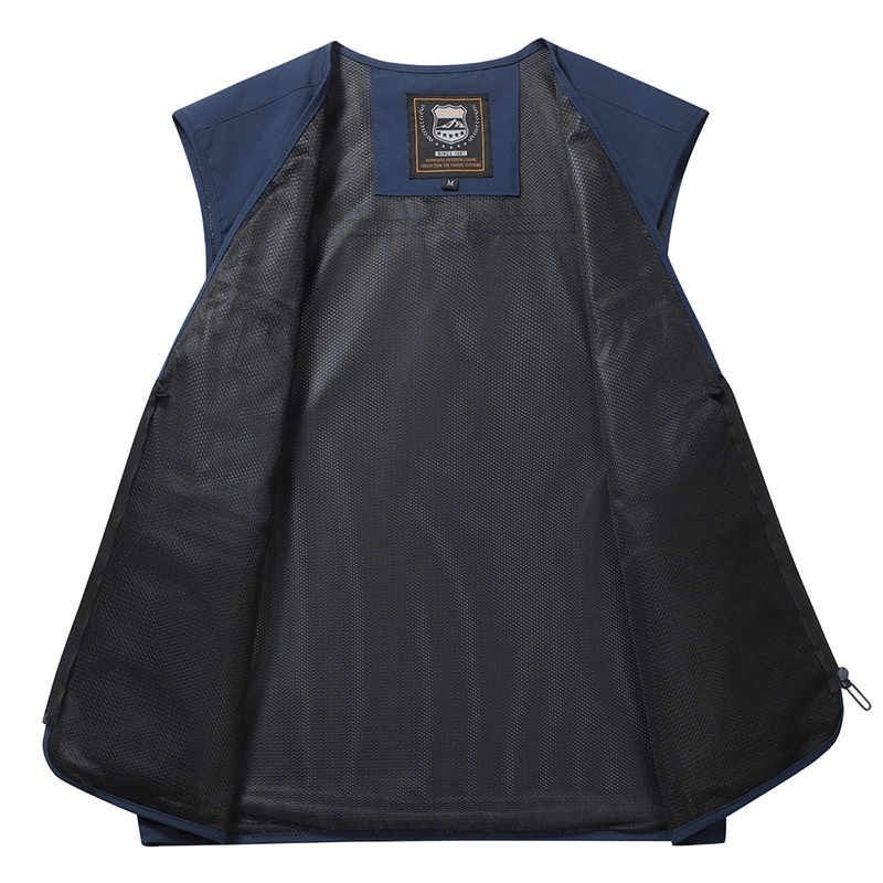 Men's travel quick dry thin climbing waterproof vest sleevless