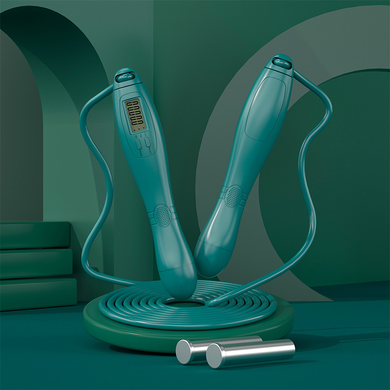 짙은 녹색의 긴 밧줄