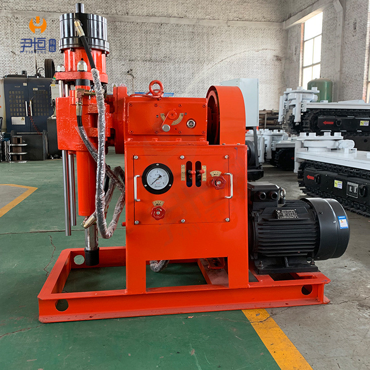 双液注浆加固钻机整套设备钻孔注浆一体机液压给进路基机液压高效