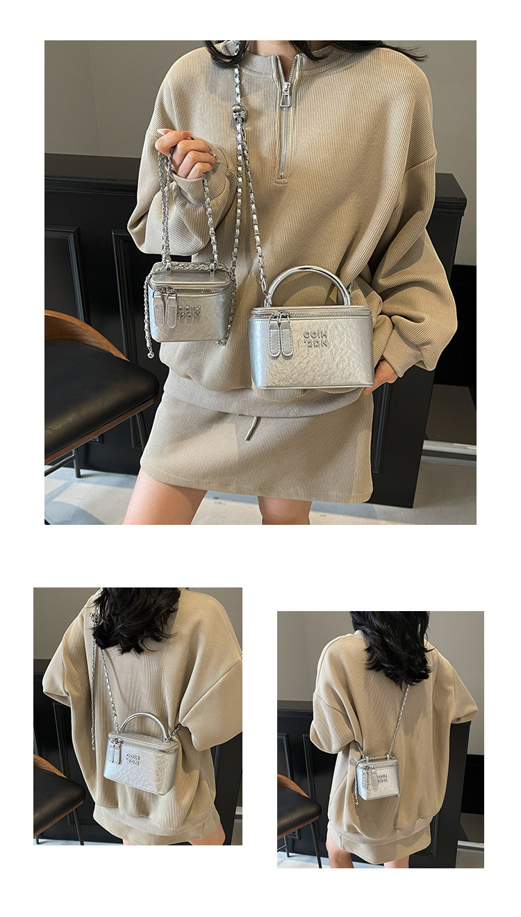 Stylish Women's Mini Square Crossbody Bag With Chain Strap_voghion.com