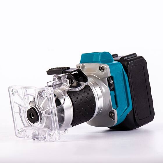 Brushless lithium battery trimming machine rechargeable woodworking board slotting tool digging hole engraving machine small gong machine electric wood milling