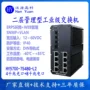 二层工业级环网光纤交换机
