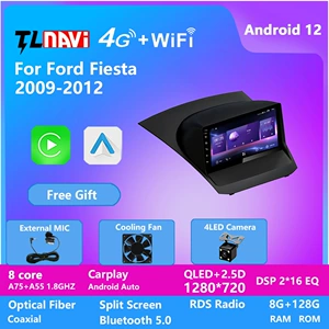 Ford Fiesta 2009-2017 üçün Android böyük ekranlı naviqator