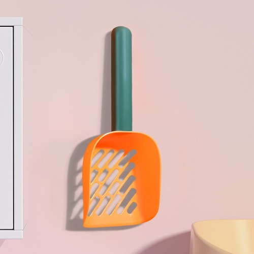 Wholesale litter scoop manufacturer large size coarse hole cat scoop cat cleaning supplies pet shovel plastic litter scoop