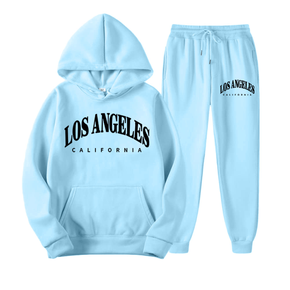 Cross-Border Foreign Trade Winter Velvet Thickened Men's Suit Casual Hooded Sweatshirt Suit Men's Suit Hooded Jacket