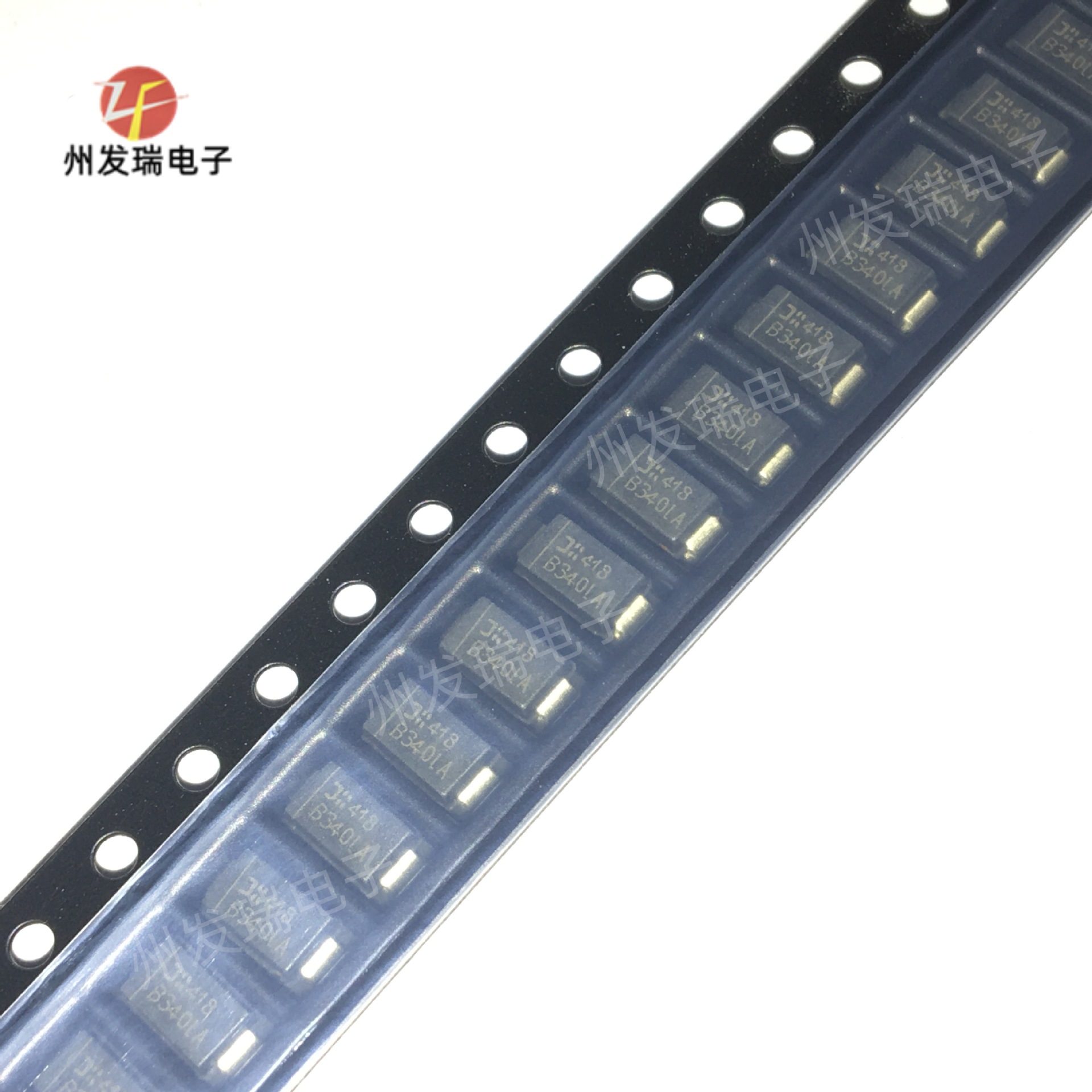 全新原装 B340LA-13-F  丝印B340LA SMA 40V 3A  肖特基二极管