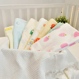 SG8Y批发定 做A类纯棉儿童被套单件120x150婴儿宝宝幼儿园双层纱