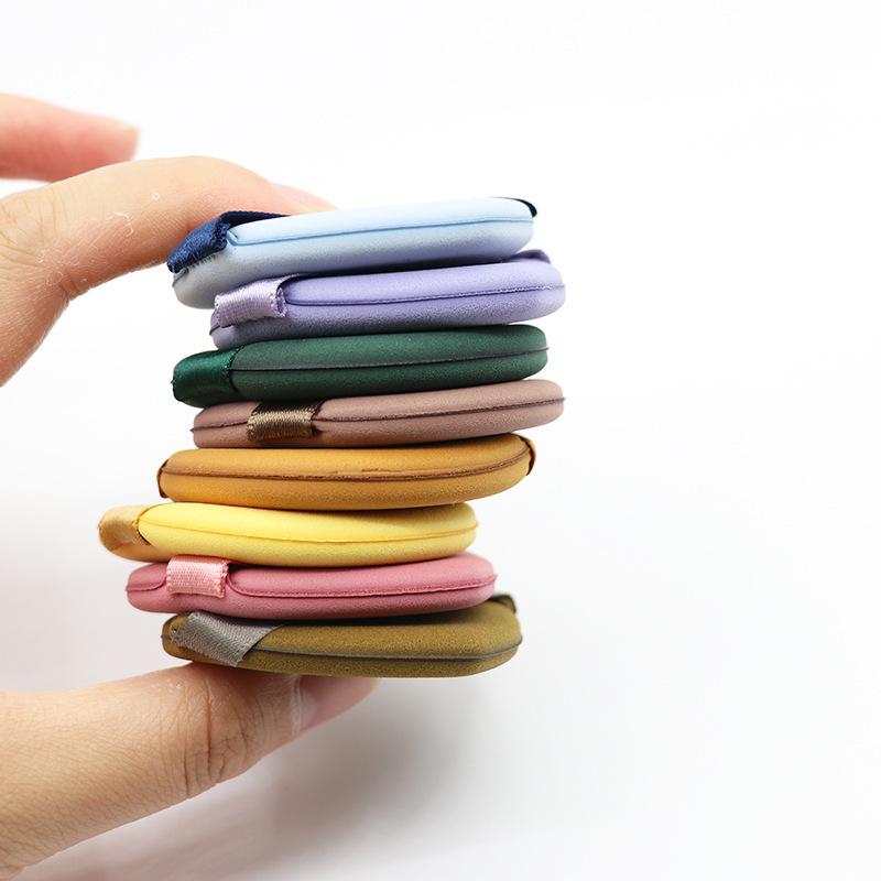 Ermu Seven Star Powder Puff Dry and Wet Dual-use Double-sided Powder Puff Do Not Eat Powder When Melt with Water to Bigger Foundation Liquid Air Cushion Powder Puff