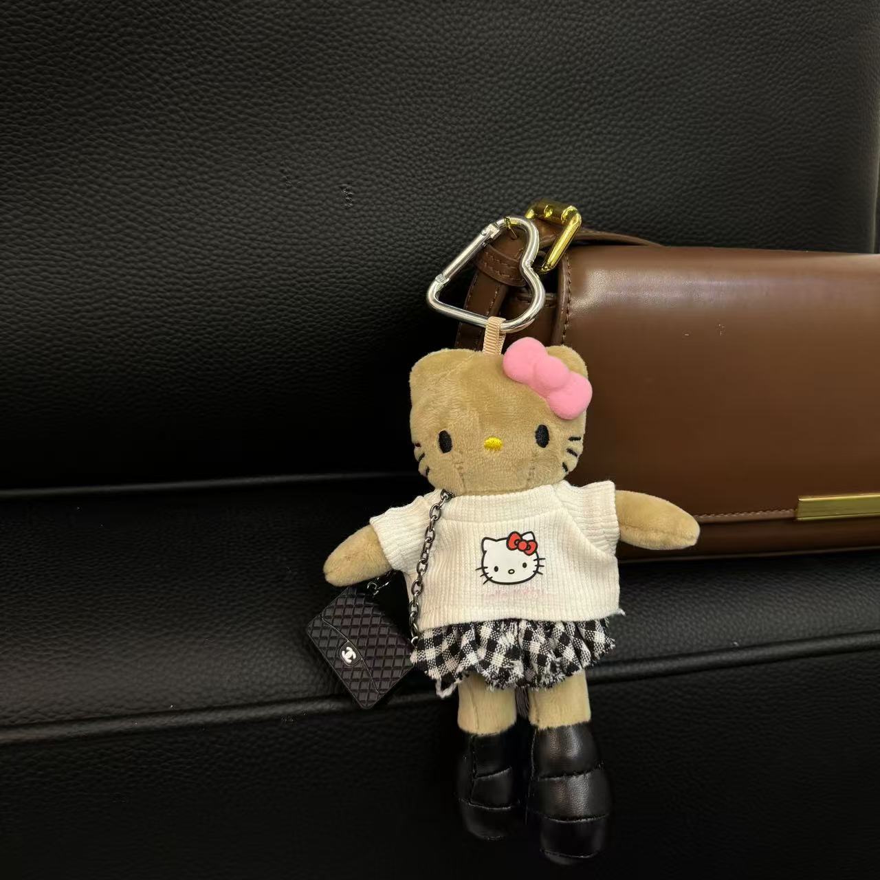 新品可爱いロングレギンスキティぬいぐるみスカートきせかえ人形ドレスins风人形饰りリュックサックキーホルダー