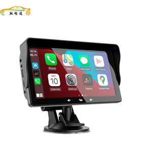 Avtomobil 7 düymlük Simsiz Carplay Monitor MP5 IPS HD Ekran