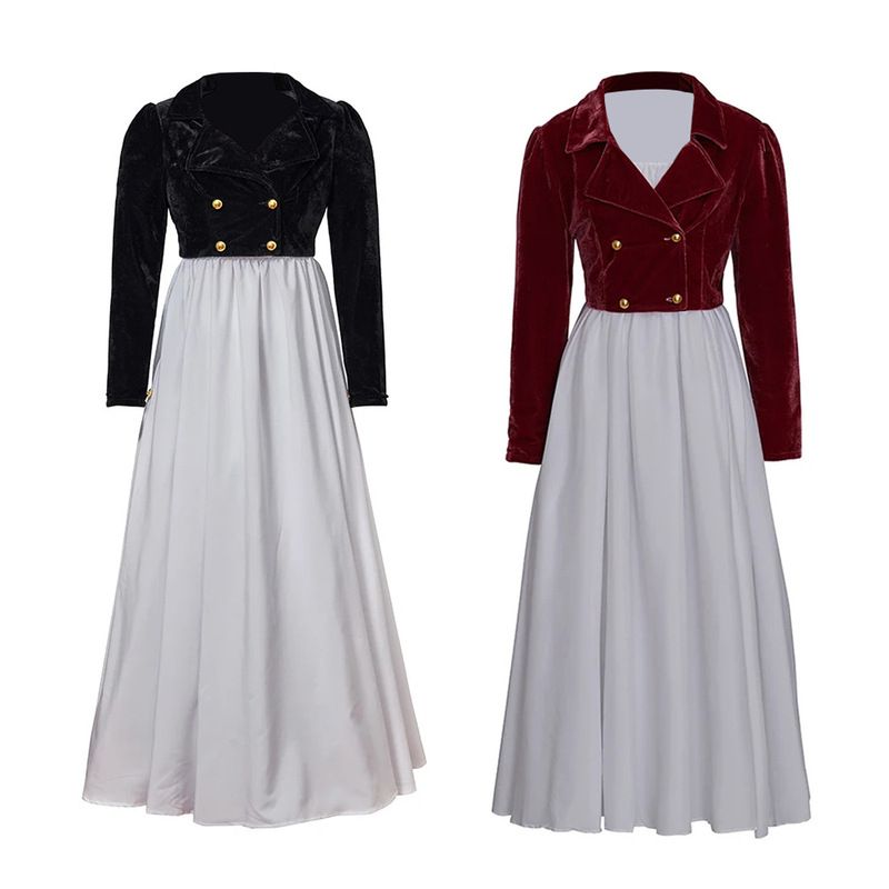 Empire Lady Regency Era Coat 19Th Century Elizabeth Bennet Cosplay Dress Coat Skirt