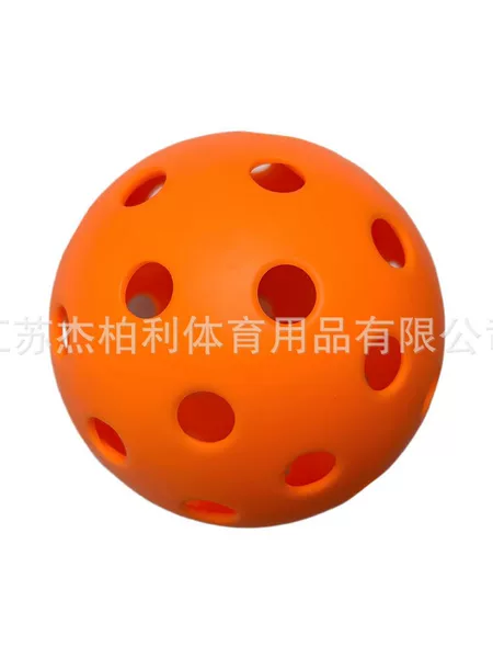 Factory Direct Sales In-Stock Pickleball 40-Hole Balls, Pickleballs 74mm, Rotational Molded Injection Molded Luminous Balls