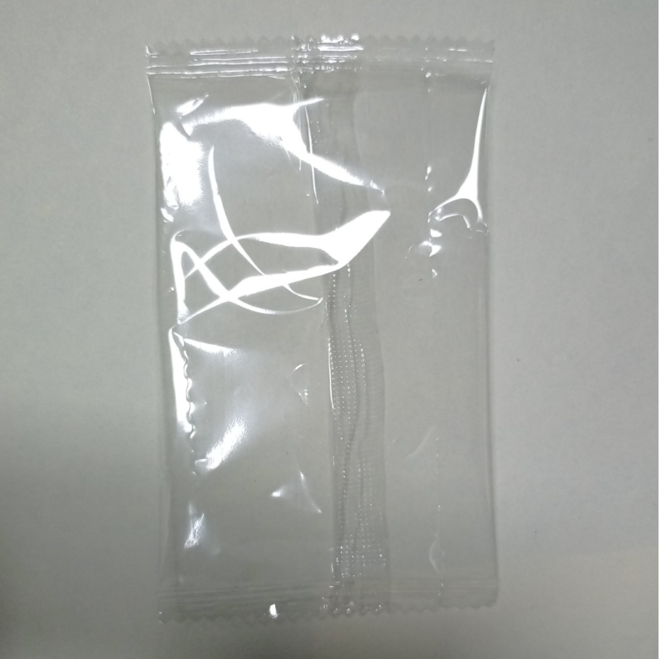 단일 투명 가방 추가