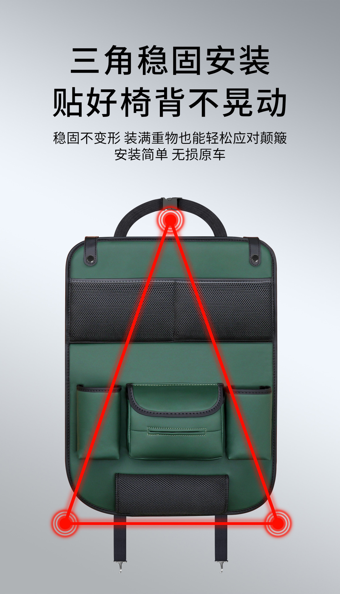 Suitable for Mercedes-Benz Ce-Class E300Lc200Glc260Glb Car Seat Back Storage Rack Back Storage Bag Small Table