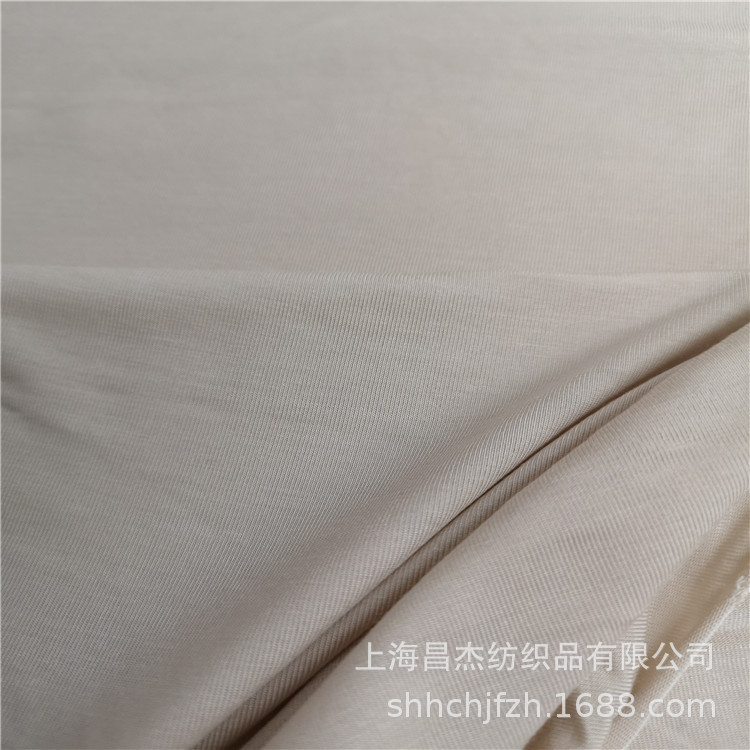 莫代尔氨纶单面汗布 modal拉架布 木代尔氨纶布 莫代尔莱卡针织布