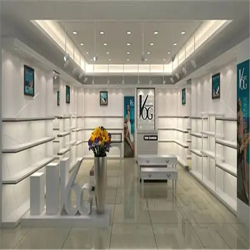 定制概念店展柜商场包包展示架木纹烤漆鞋子展架