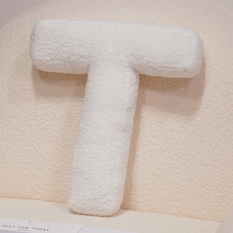 Cojín de Peluche con Forma de Letra de Felpa Decorativo para Fotografía image 52
