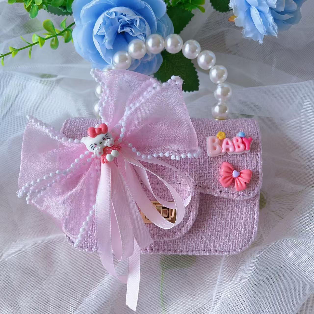 Niños bolso de hombro niñas nuevo Kulomi jade cane bolso de perro flash de moda lindos bolso de mochila