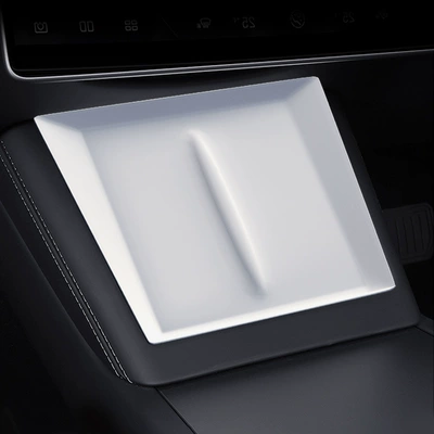 Anti-slip mat Central Control Wireless Charging Car - huanxin-3-y-wireless-charge-white-anti-slip-pad