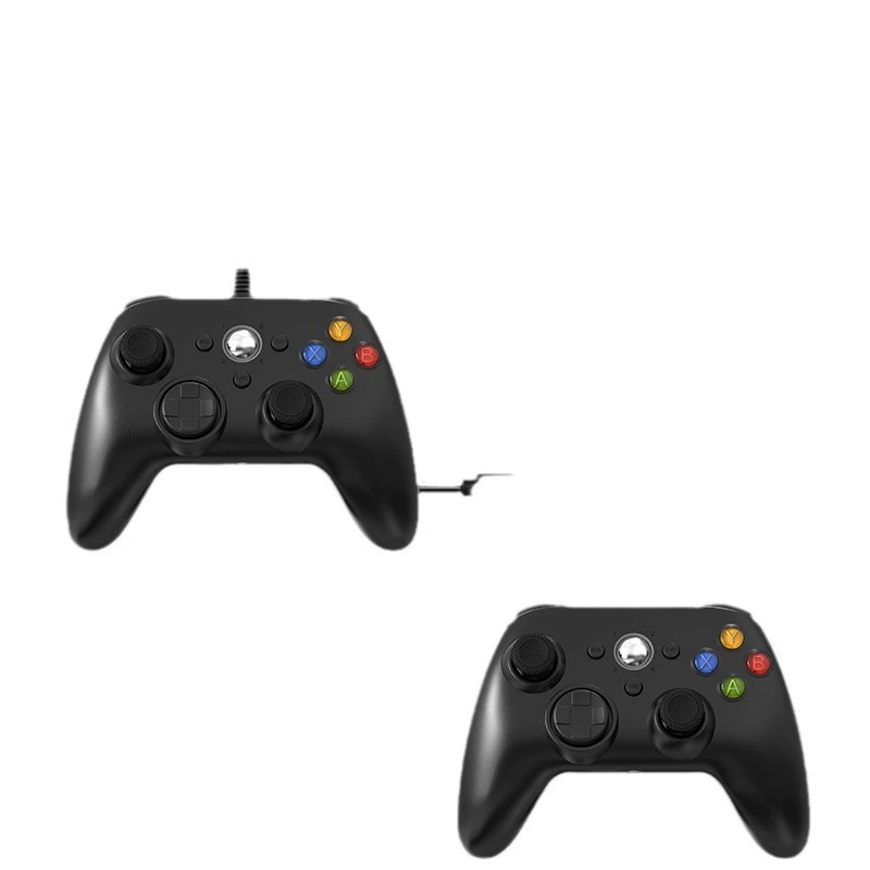 Беспроводной геймпад Xbox 360 с функцией турбо, проводной геймпад Xbox 360 совместим с PC, вибрационный геймпад