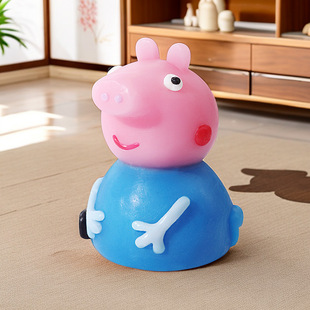 Cute Blue Pig children's soap cartoon soap creative new exotic gift handmade soap factory direct sales