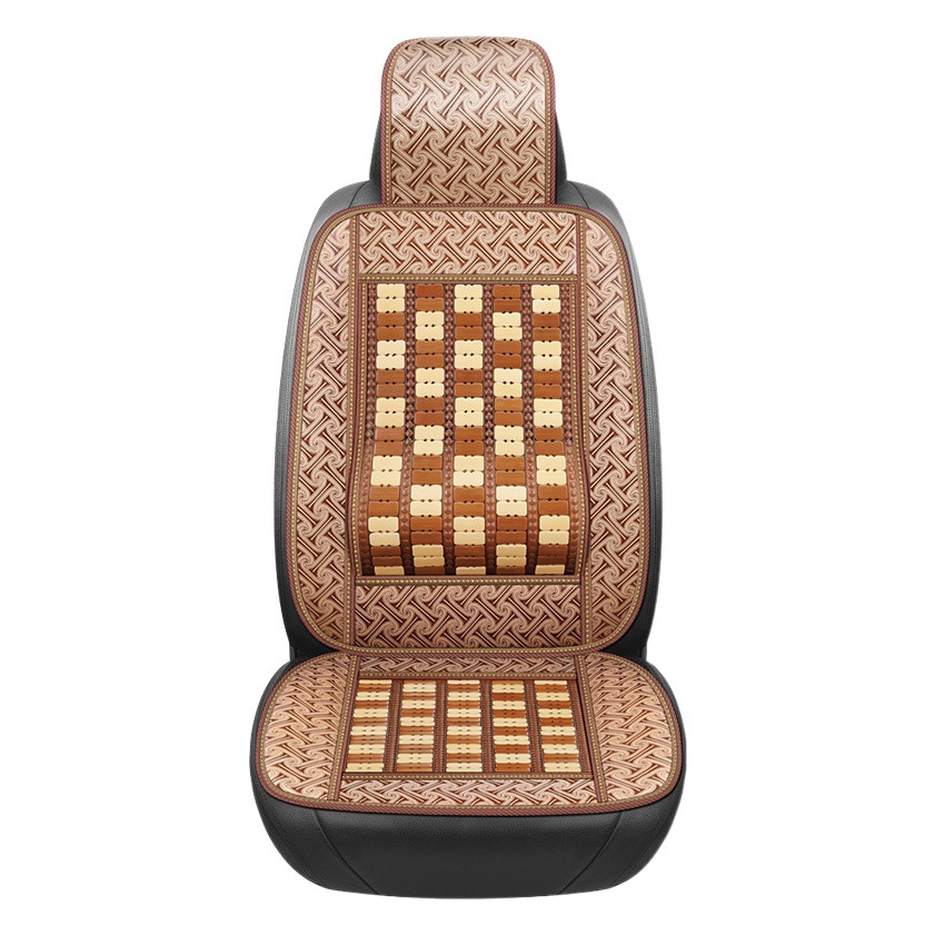 メーカー直供自動車座布団夏の一枚の竹片通気式涼しい座布団カバー夏の涼しいトラック座布団竹席