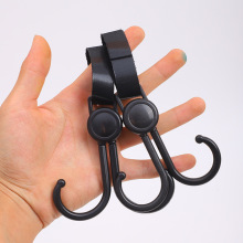 汽车婴儿车挂钩宝宝推车挂包防坠落置物遛娃儿童车挂钩固定扣配件