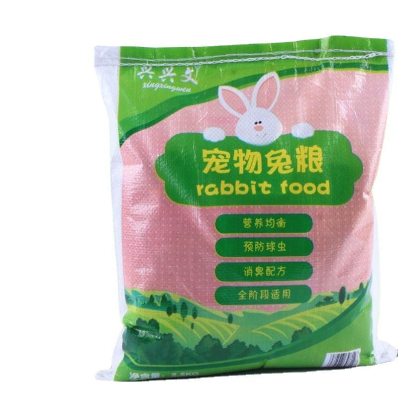 Доступная упаковка Xingxingwen Корм для кроликов Детская еда для кроликов Корм для кроликов Ухо-свисающий корм для кроликов Дезодорант 5 кг Упаковка