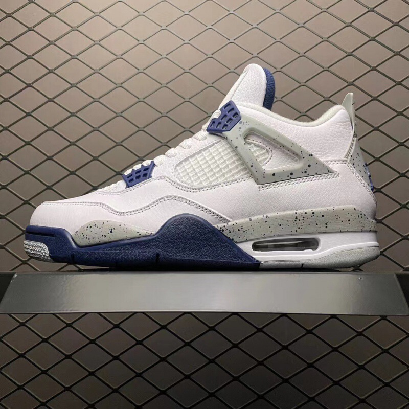 莆田靴工場卸売り純原高品質AJ4大パリ白セメント男女レジャースポーツシューズバスケットボール靴|undefined