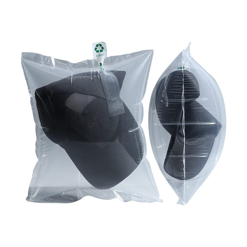 Sombrero para el sol embalaje anti-presión bolsa de embalaje transparente entrega express bolsillo abierto bolsa ligera inflable bolsa de llenado bolsa media