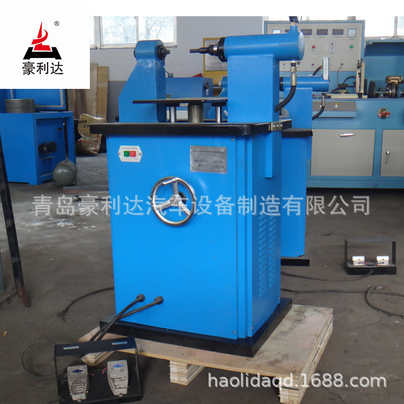 供应WTM-80型电动液压蹄片铆接机，青岛豪利达牌